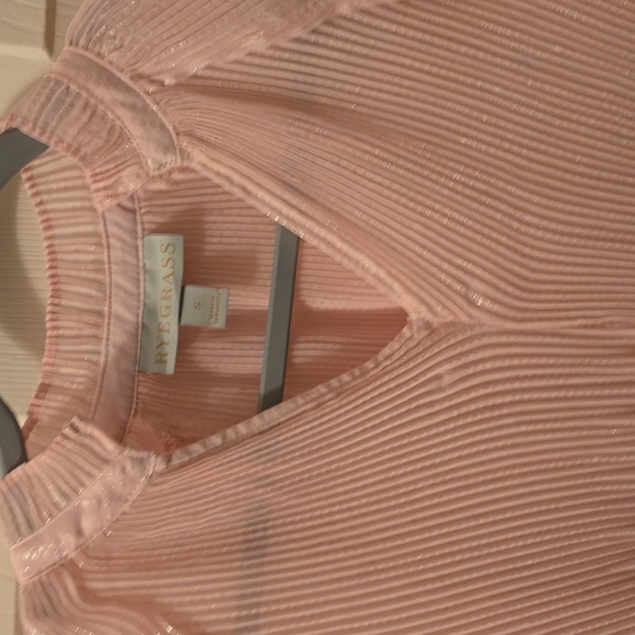 RYEGRASS BRAND WOMEN'S PINK BLOUSE TOP SIZE SMALL - Picture 8 of 16